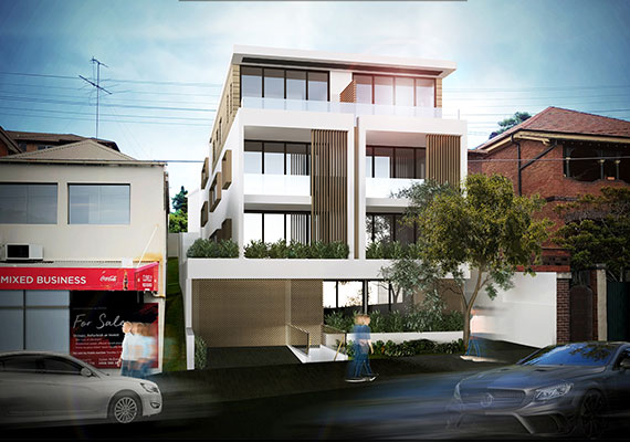 Clovelly Apartments.