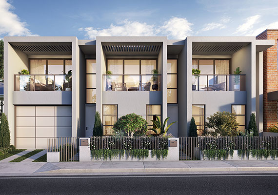 St Peters Townhouses.